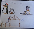 Xmas RTW animals sketch